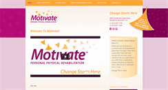 Desktop Screenshot of motivatetherapy.com